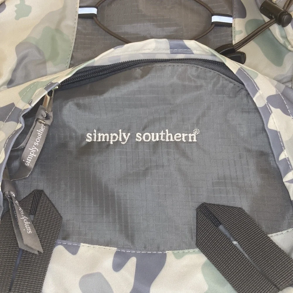 NWT Simply Southern Camo backpack